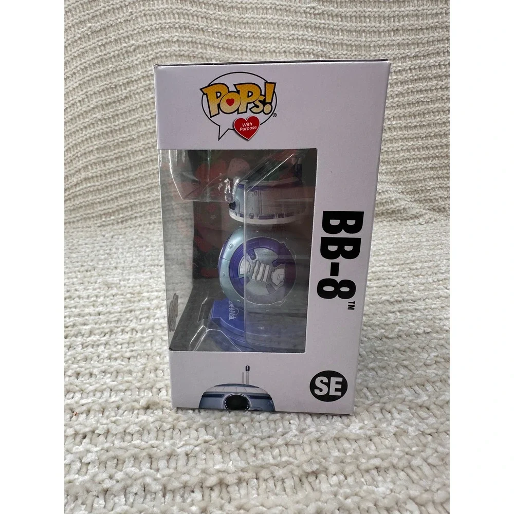 Funko Pop Star Wars Make A Wish BB-8 Stormtrooper Metallic GameStop Exclusive - Picture 13 of 15